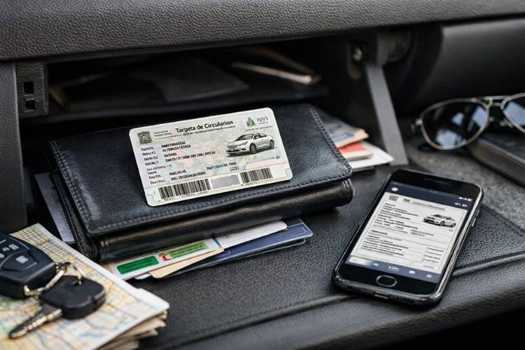 tarjeta de circulación